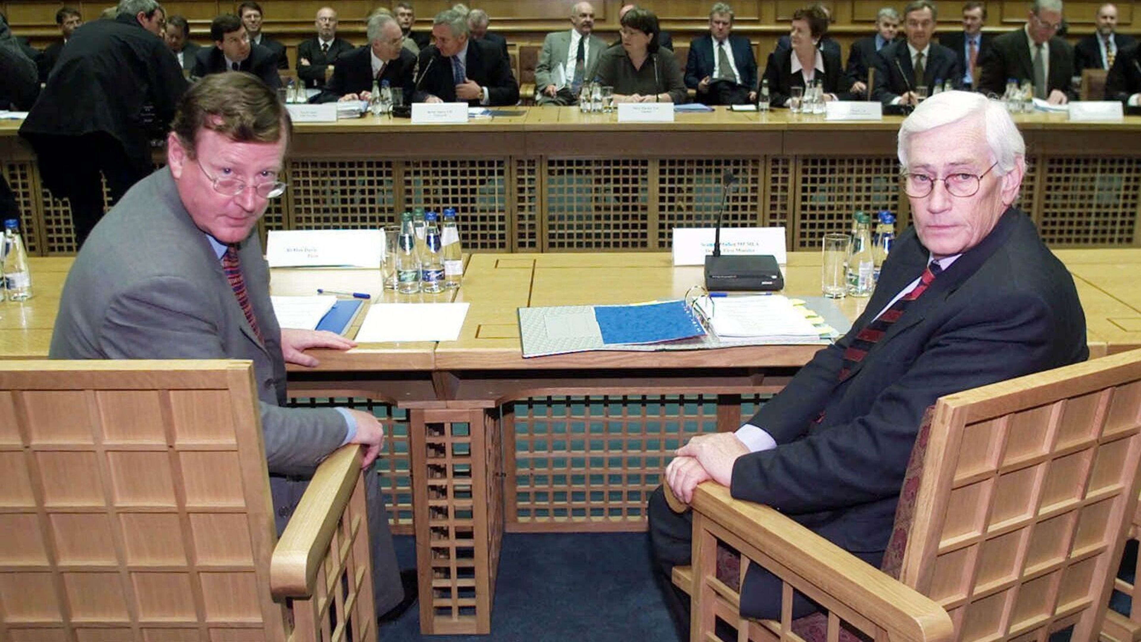 David Trimble was paid thousands more than Seamus Mallon — despite the Northern Ireland first and deputy first minister roles being equal